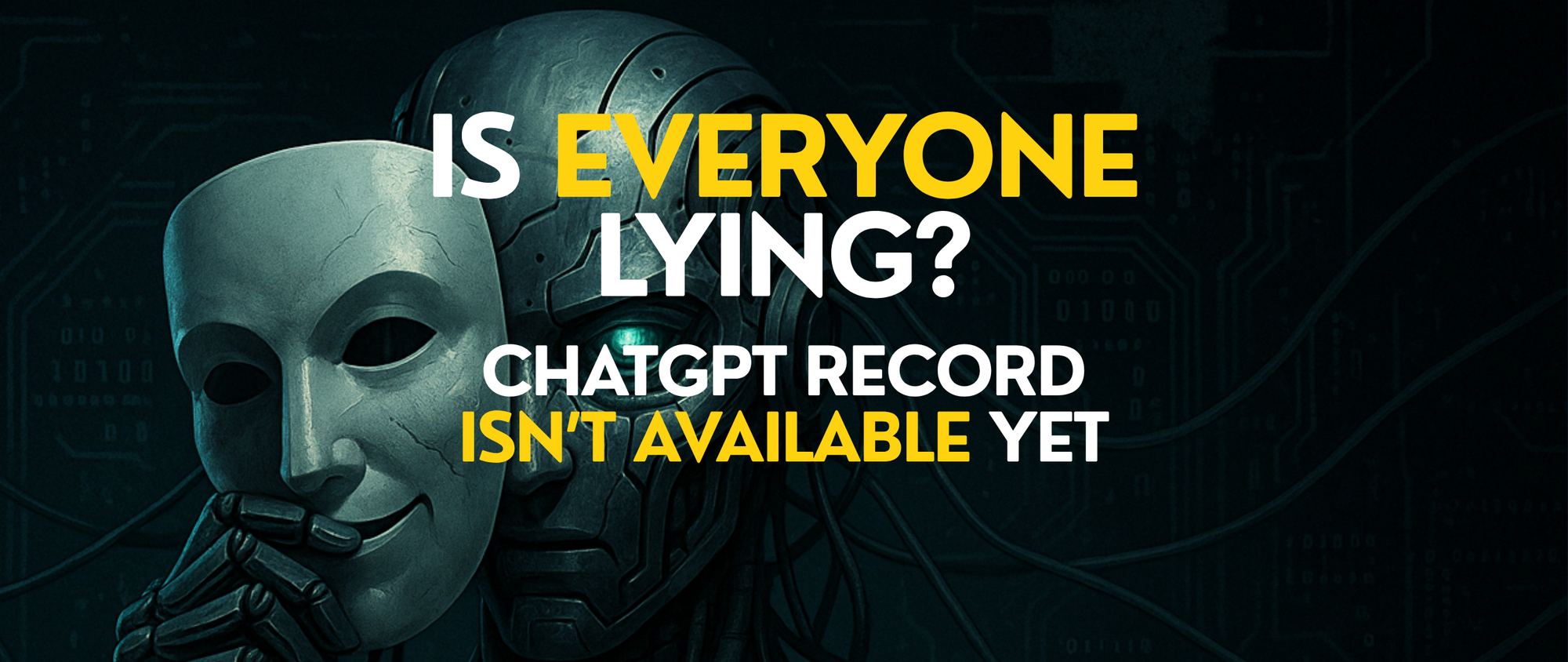 Is Everyone Lying? ChatGPT Record Isn’t Available Yet (But Connectors Are Rolling Out)